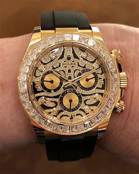 rolex eye of the tiger yellow gold